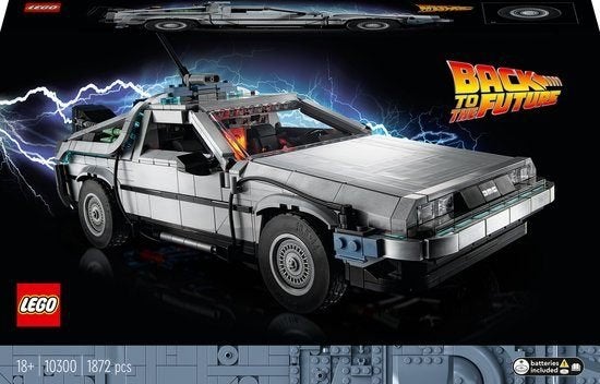 LEGO Back to the Future Time Machine - 10300, Compleet, Lego, Ophalen of Verzenden, Zo goed als nieuw