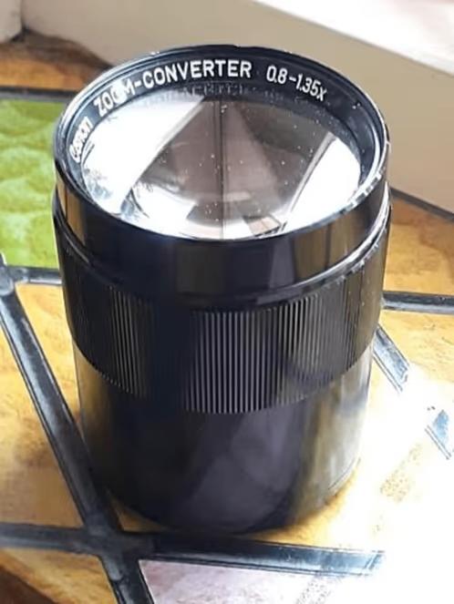 Canon converter voorzet lens voor 16mm  Hokushin filmproject, Ophalen of Verzenden, 8mm film
