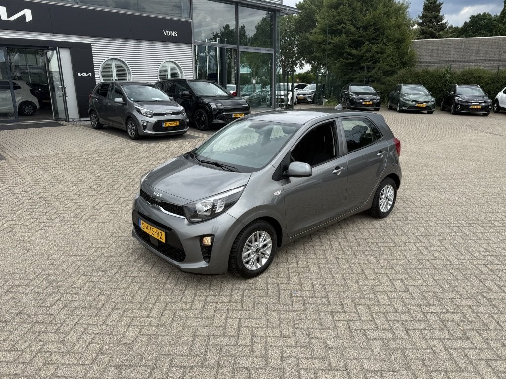 Kia Picanto 1.0 DPi DynamicLine NAVIGATIE via Apple CarPlay, Gebruikt, 4 stoelen, Origineel Nederlands, Handgeschakeld