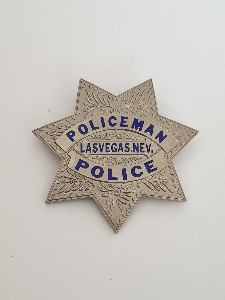 Las Vegas Police Badge, Verzenden, Amerika, Embleem of Badge
