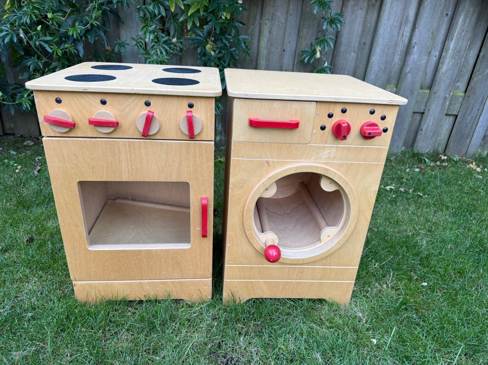 kooktoestel, Ophalen, Gebruikt, Hout, Speelkeuken
