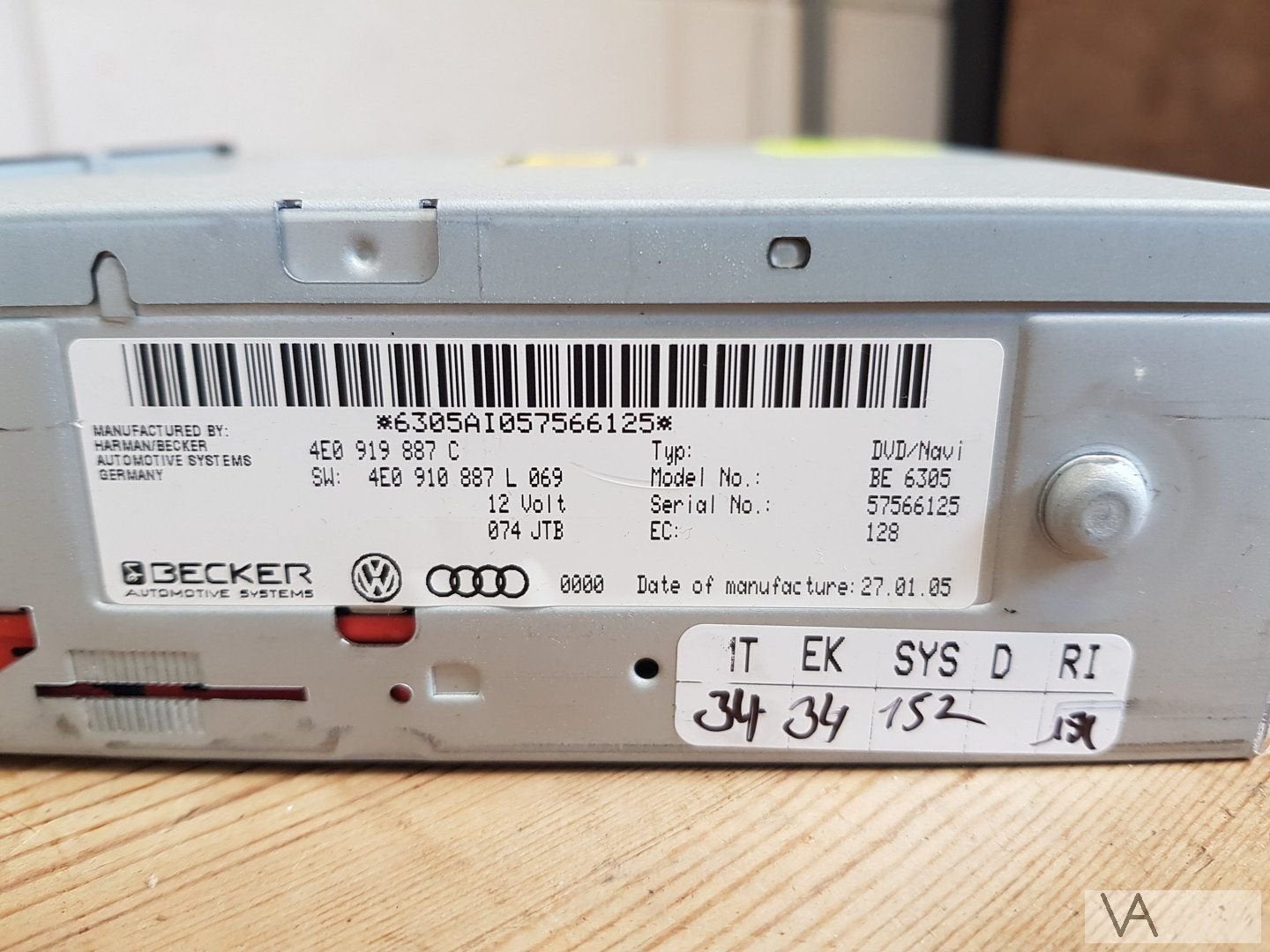 Audi A6 4f 2004 - 2010 navigatie module 4e0919887c €50 mmi, Gebruikt, -, -, -