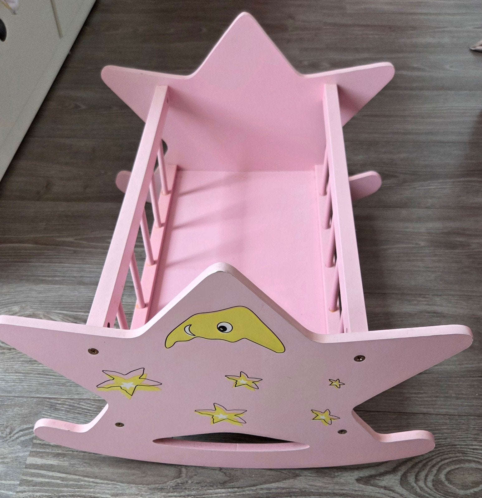 Small foot houten poppenbedje 45x40x29 cm, Ophalen, Babypop