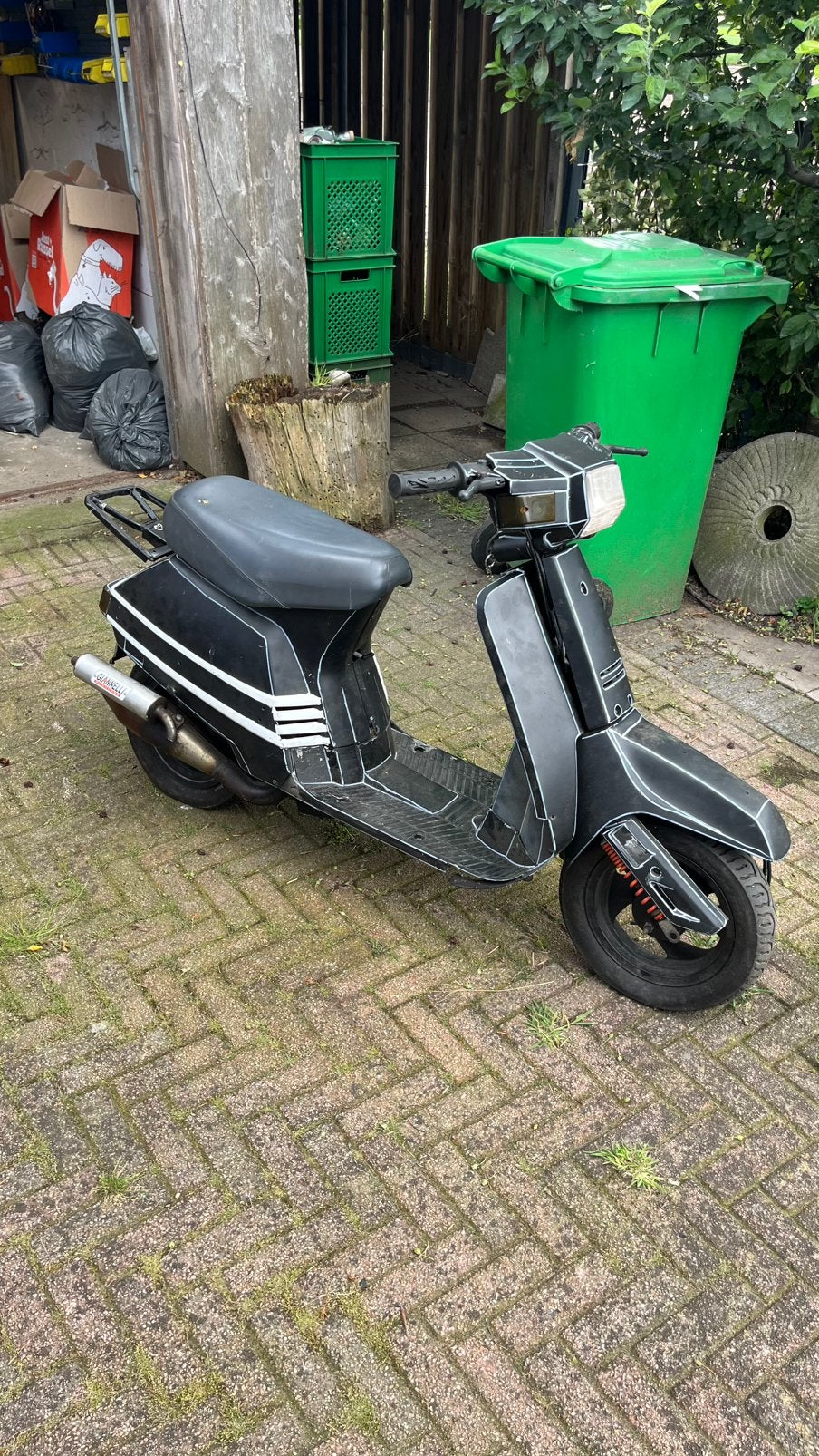 Peugeot rapido blauw kenteken, Fietsen en Brommers, Snorfietsen en Snorscooters, Gebruikt, Benzine, Peugeot, Peugeot