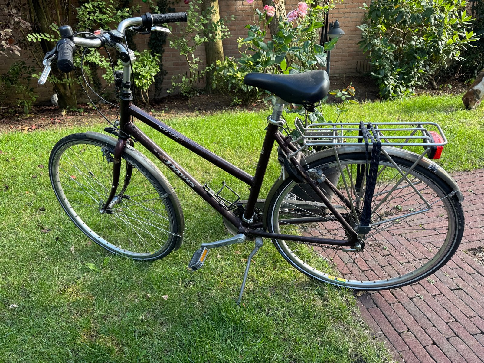 Stationsfiets - dames - 28 inch met versnellingen, Fietsen en Brommers, Fietsen | Dames | Damesfietsen, Velgrem, Versnellingen