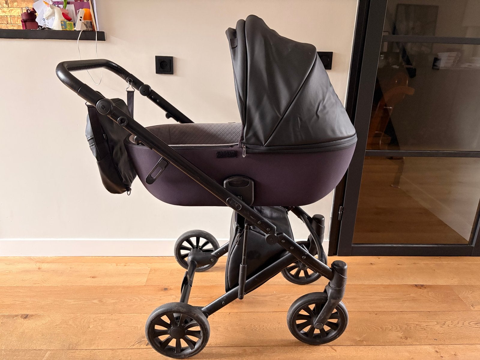 Anex kinderwagen met complete accessoires set, Gebruikt, Combiwagen, Met reiswieg, Ophalen