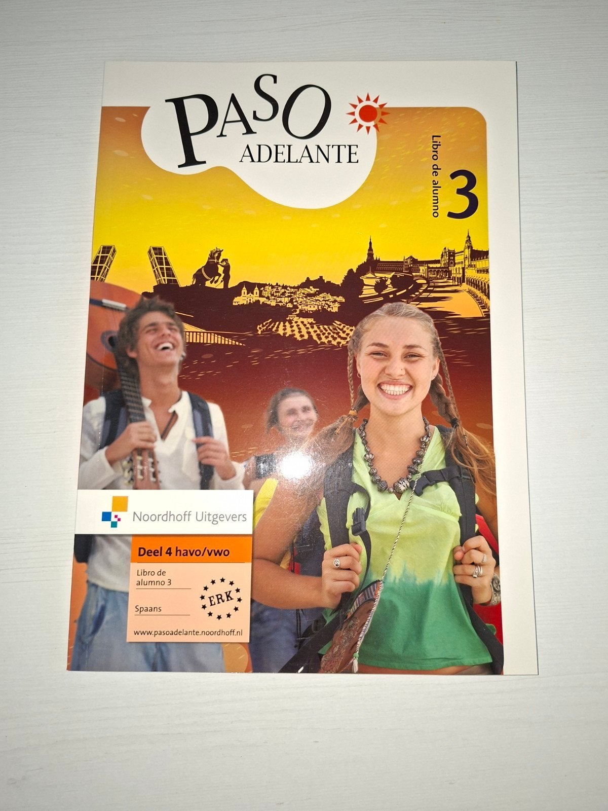 Paso Adelante 3 Spaans Havo/VWO - Zo goed als nieuw, Verzenden, HBO, Zo goed als nieuw, Noordhoff Uitgevers