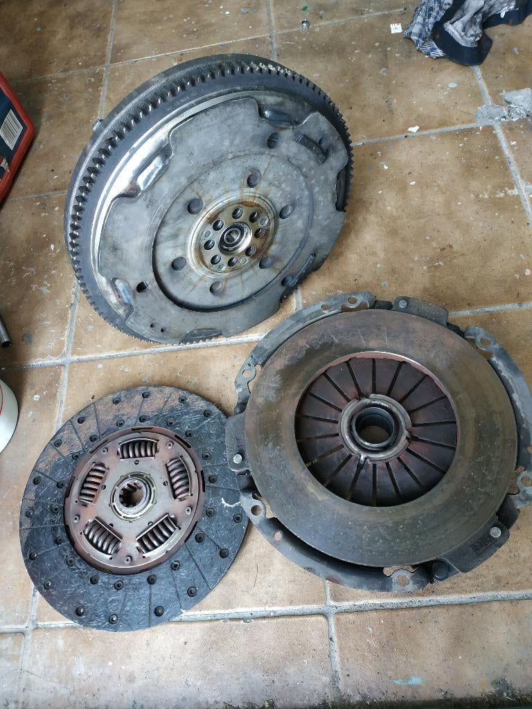 dubbelmassa vliegwiel, Ophalen, Gebruikt, Fiat