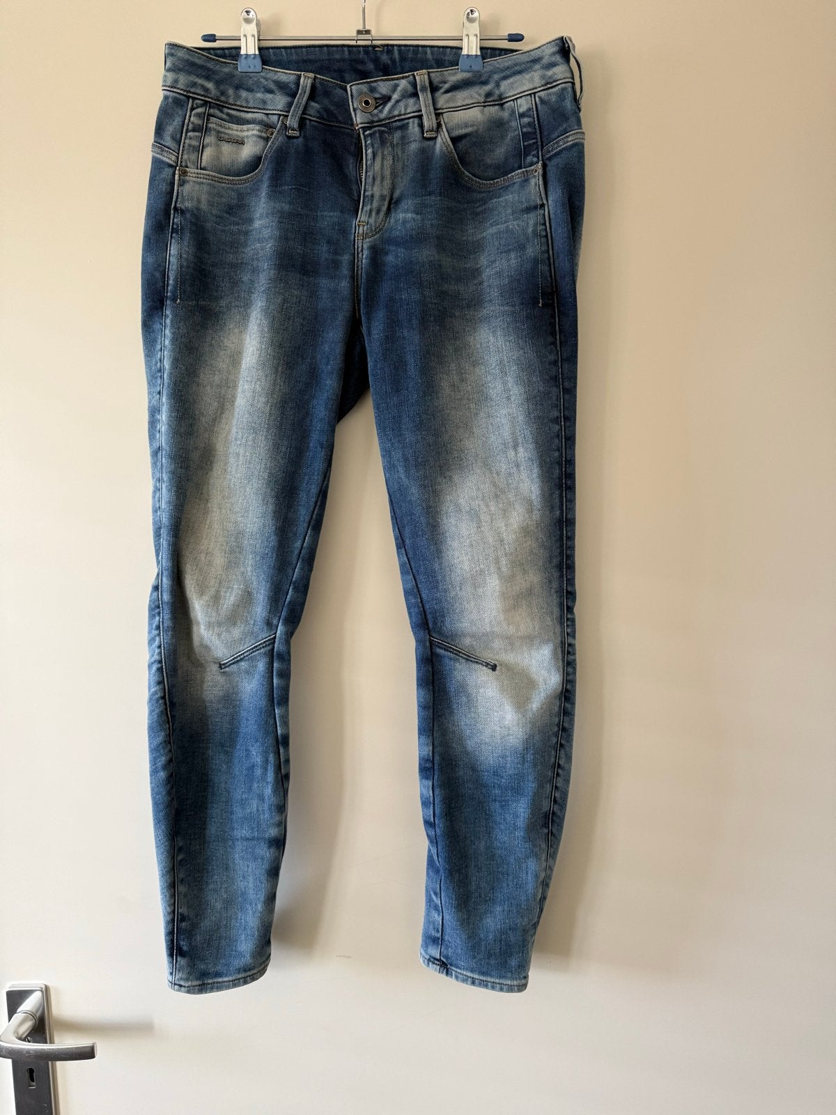 G-Star ARC 3D Skinny Jeans - Maat 29/30, Verzenden, Gedragen, Blauw, W28 - W29 (confectie 36)