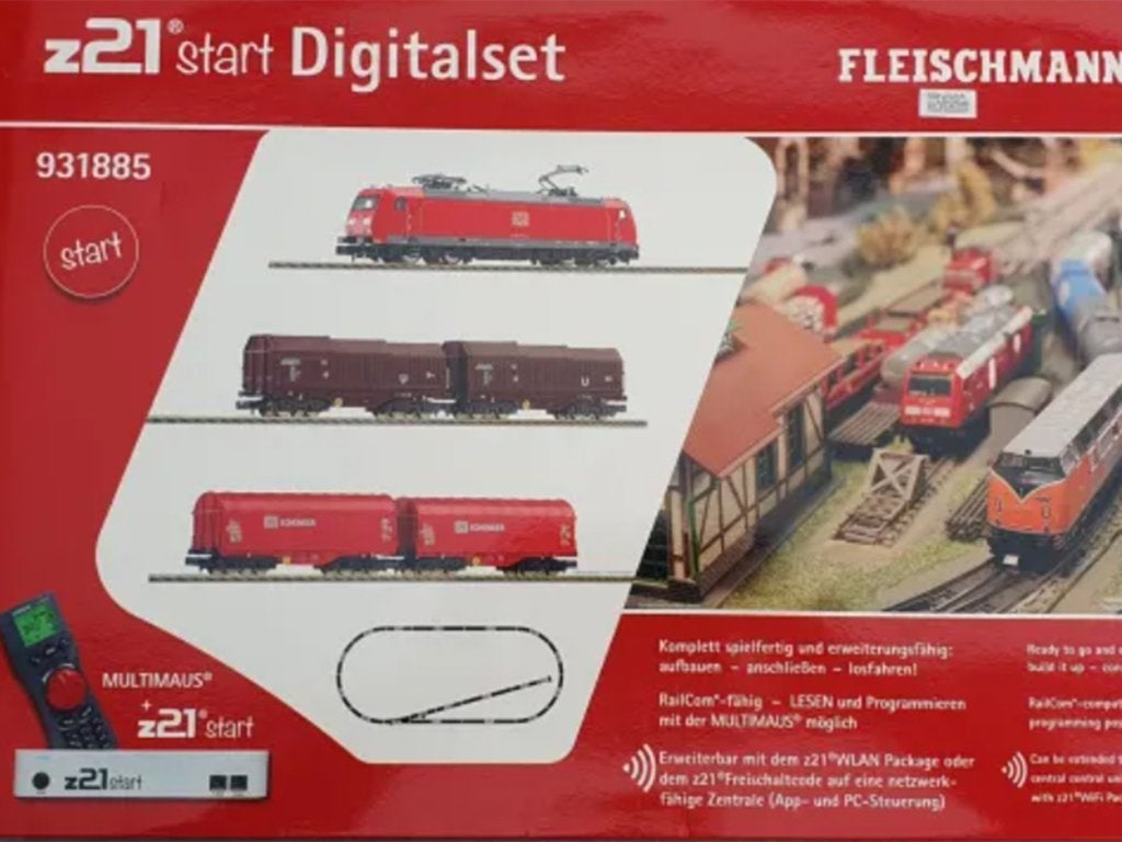 FLEISCHMANN 931885 z21 start Digitale Set+ z21-WLAN, Hobby en Vrije tijd, Modeltreinen | N-Spoor, Treinset, Gelijkstroom, Fleischmann