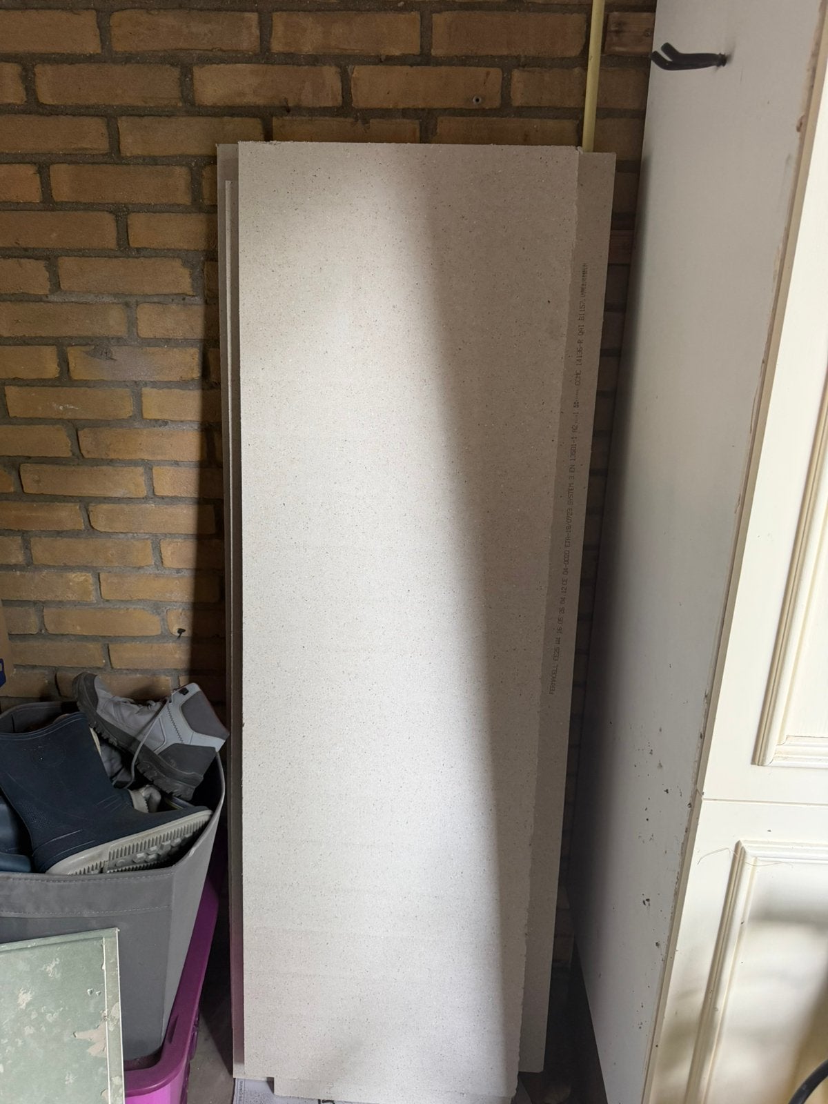 5 fermacell platen 147x47 25 mm, Ophalen, Zo goed als nieuw