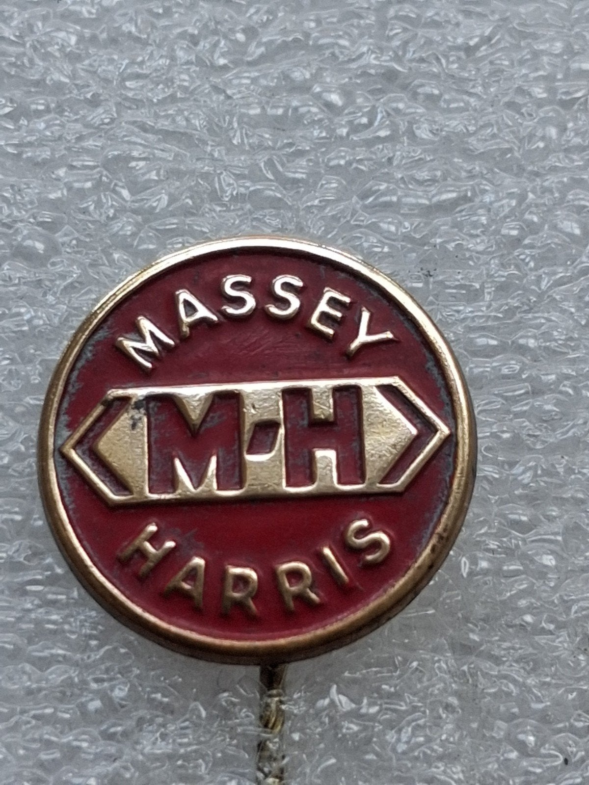 Speldje Massey Harris oldtimer tractor, Ophalen of Verzenden, Gebruikt, Transport