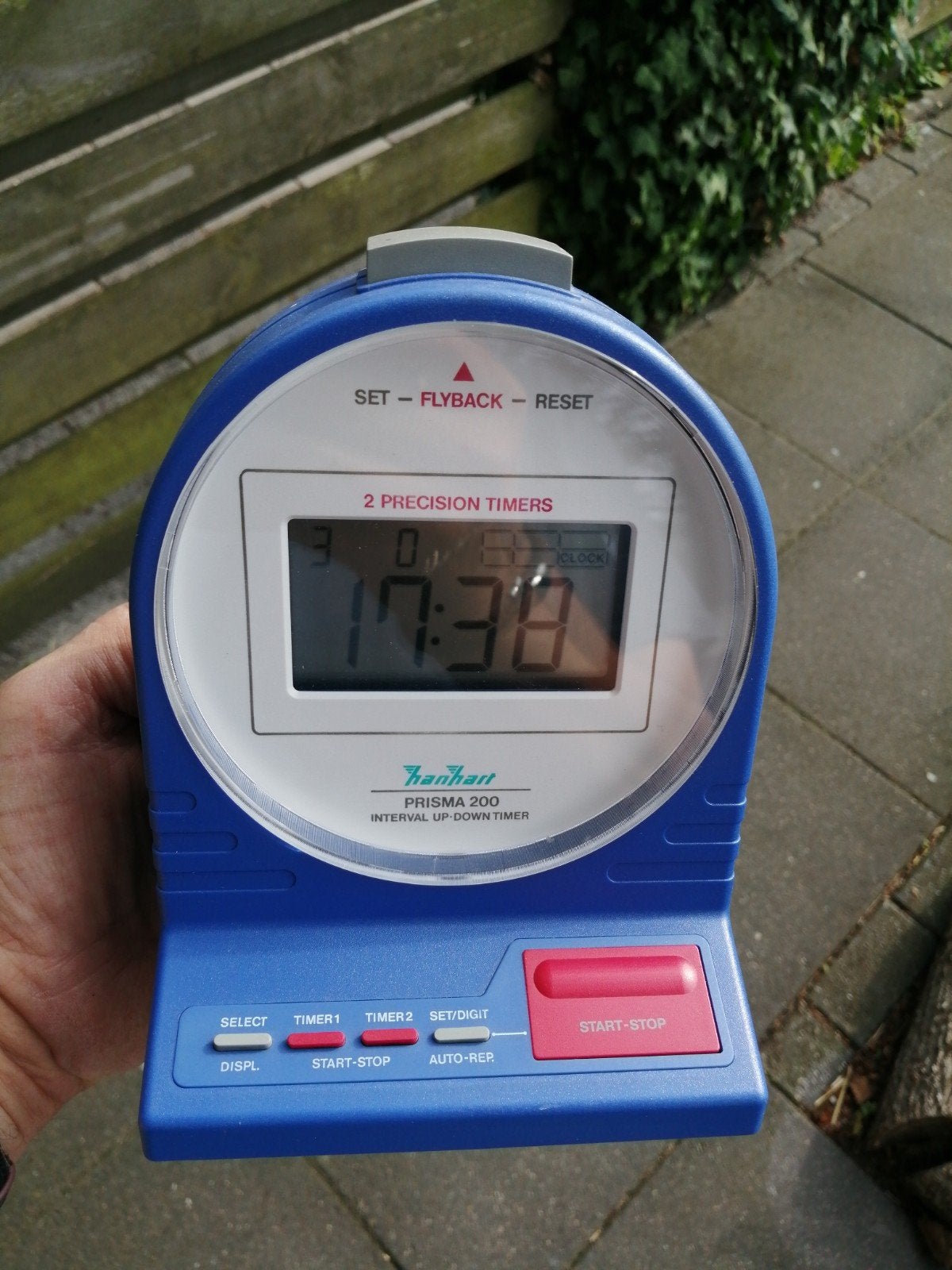 hanhart Prisma 200 tafel-timer/stopwatch, Verzenden, Zo goed als nieuw, Overige merken
