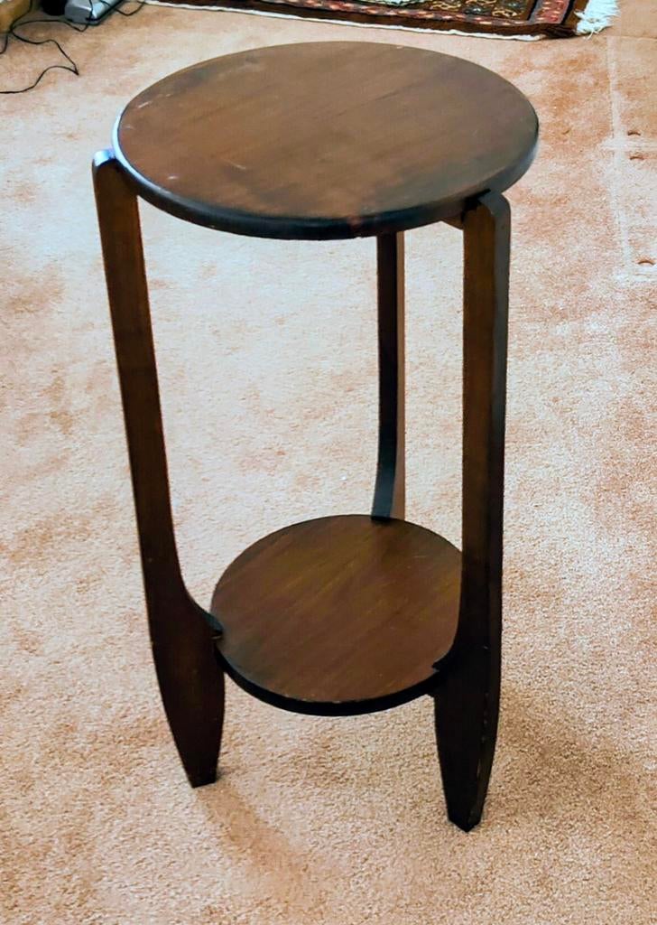 Vintage tafeltje te koop, Ophalen, Gebruikt, Hout