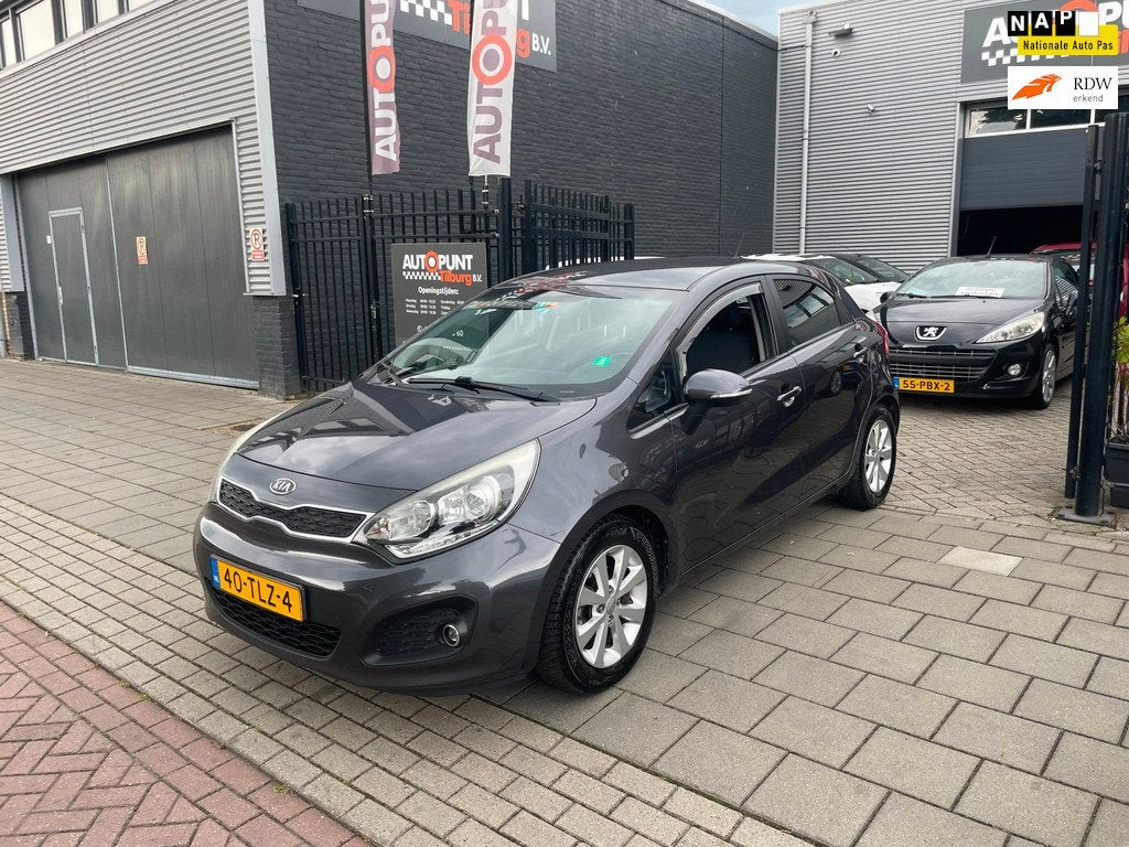 Kia Rio 1.2 CVVT Super Pack Trekhaak Airco PDC NAP APK, Auto's, Euro 5, 4 cilinders, Origineel Nederlands, Bedrijf