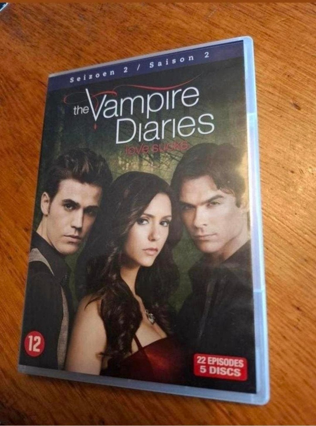 The Vampire Diaries Seizoen 2 - Love Sucks DVD Box (5 Discs), Ophalen of Verzenden, Zo goed als nieuw, Seizoen 2, Vanaf 12 jaar