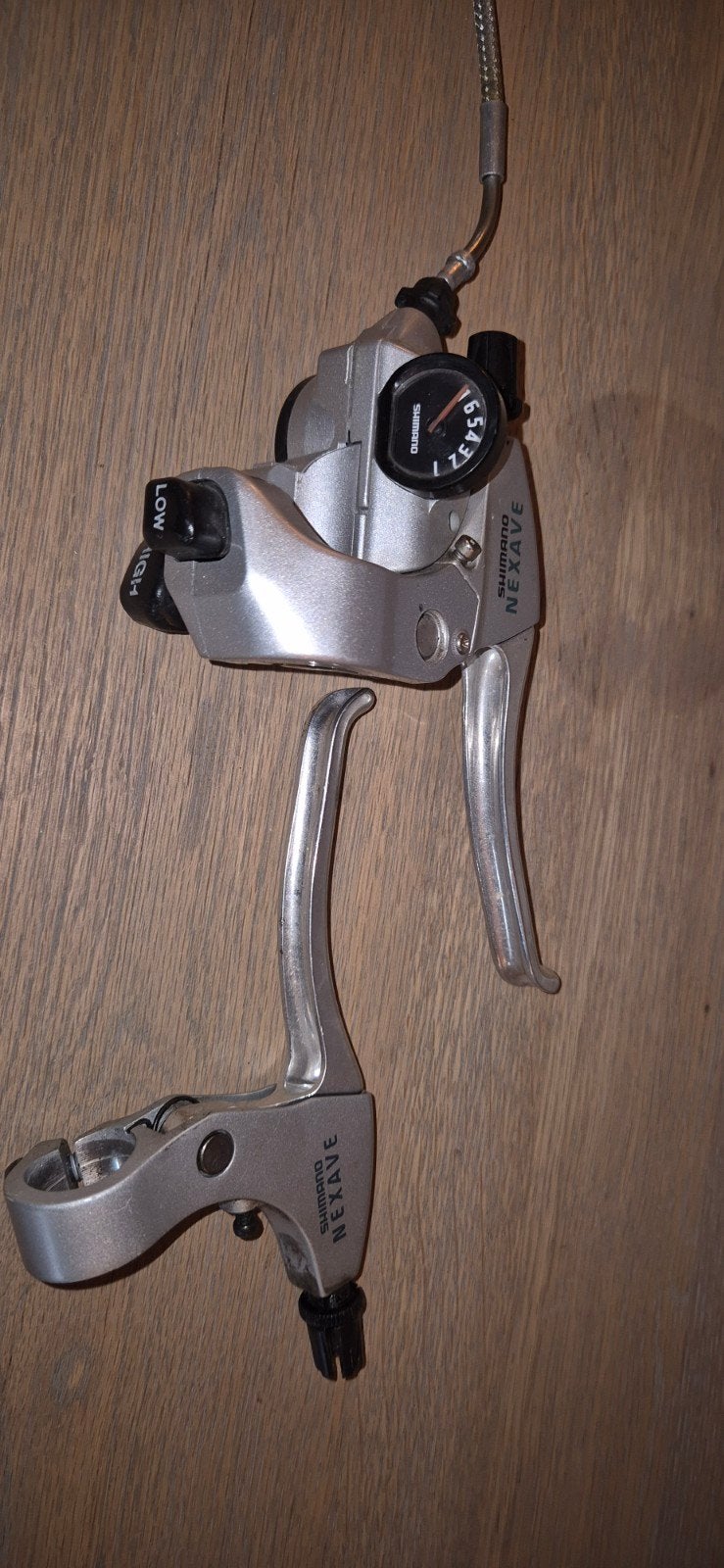 Shimano Nexave Rem- en Versnellingsbediening Sparta Ion, Fietsen en Brommers, Elektrische fiets, Remmen, Gebruikt, Ophalen of Verzenden