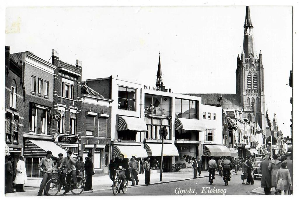 Gouda - Kleiweg, Verzenden, 1940 tot 1960, Ongelopen, Zuid-Holland