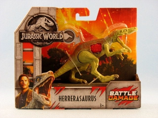 Jurassic World: Fallen Kingdom Battle Damage 3 stuks MIMB, Ophalen of Verzenden, Nieuw, Film, Actiefiguur of Pop