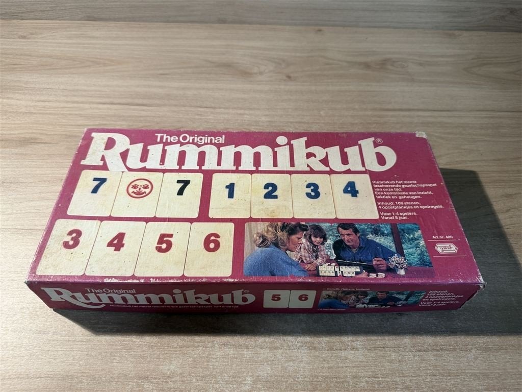 Rummikub grote rode doos - S7120, Verzenden, Zo goed als nieuw