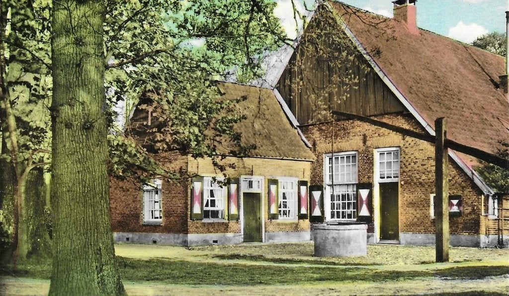 Eibergen, Oud-Saksische Boerderij ‘t Vunderink, Verzenden, 1960 tot 1980, Gelopen, Overijssel