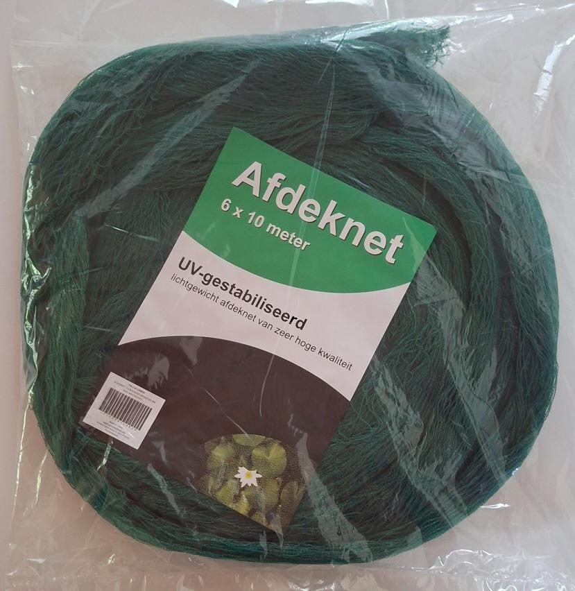 Tuinnet 6 x 10m Vogelnet Vijvernet Fruitnet Maaswijdte 17mm, Ophalen of Verzenden, Nieuw