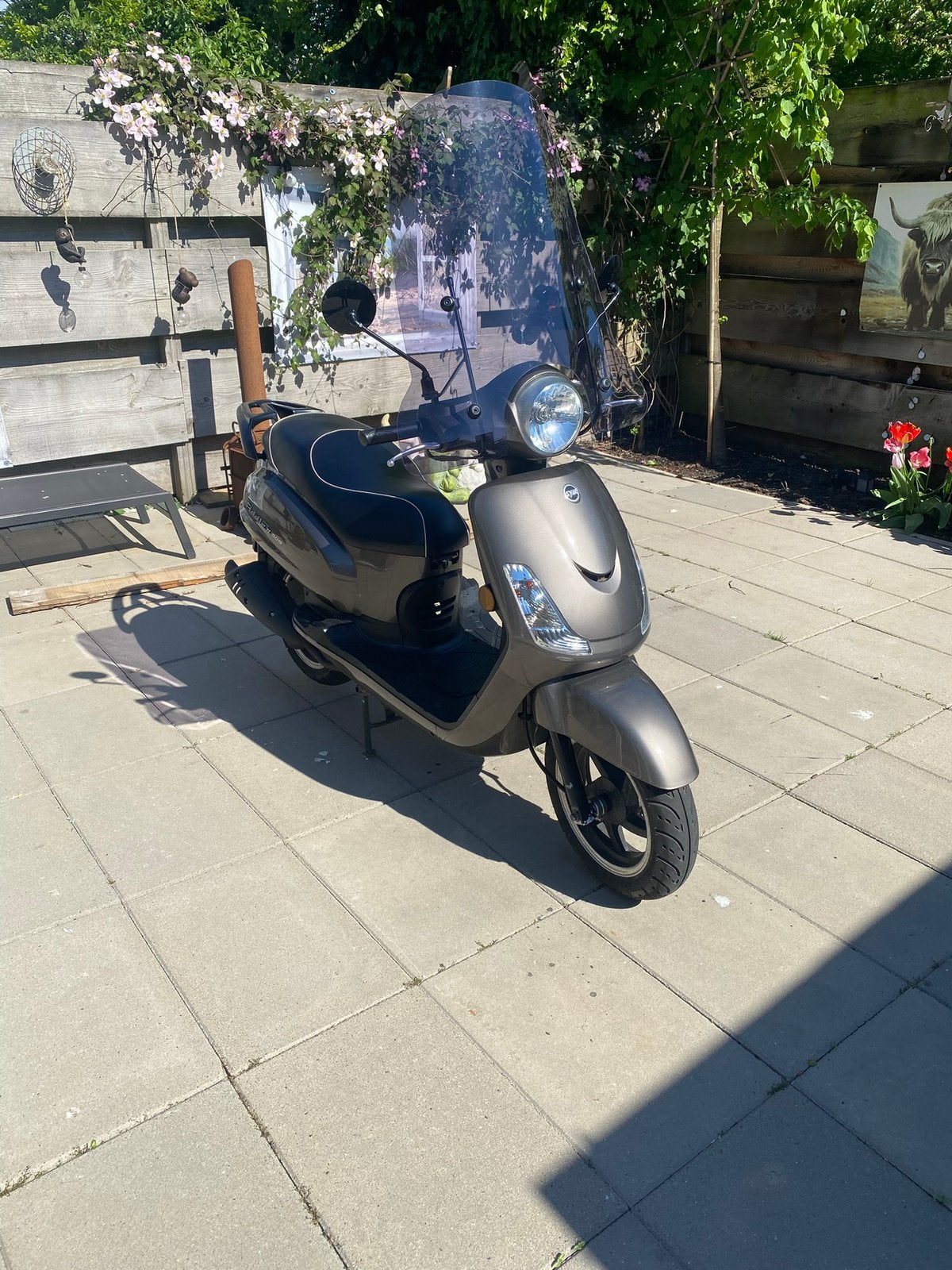 Sym fiddle 2 slechts 2100.km, Ophalen, Zo goed als nieuw, Benzine, Fiddle