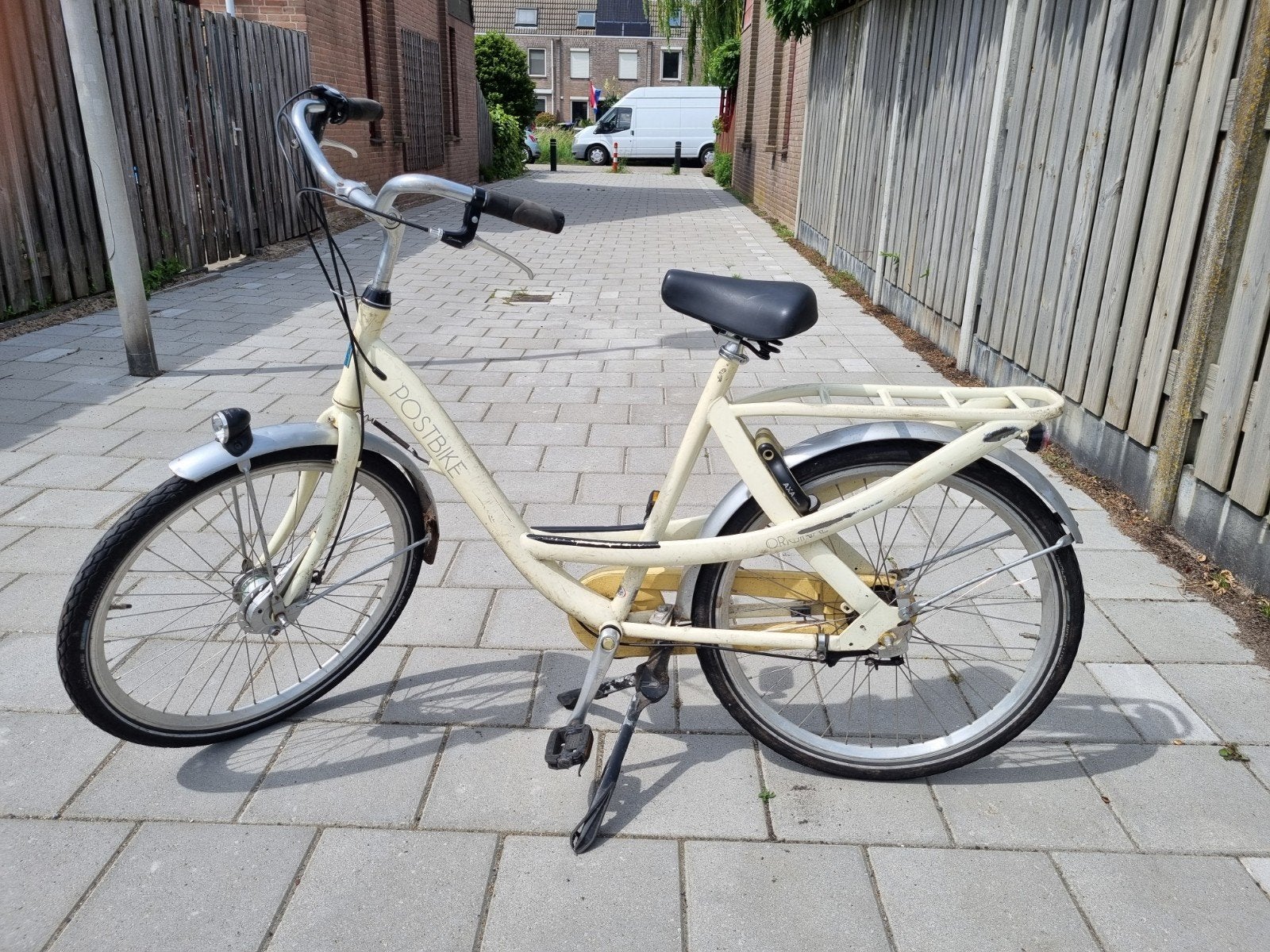 Originele Postbike, oersterke transportfiets/moederfiets, Ophalen