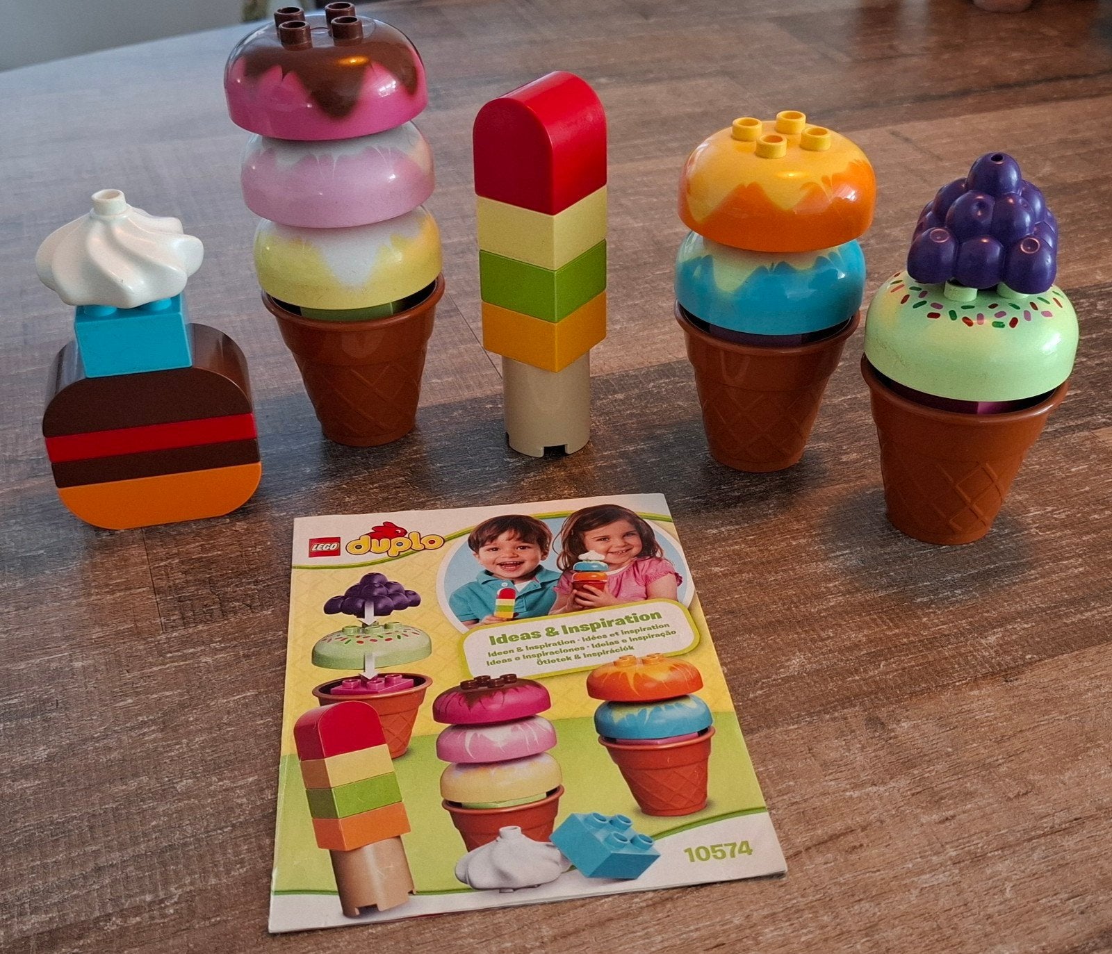 LEGO Duplo 10574 Creatief IJspret met boekje, Ophalen of Verzenden, Gebruikt