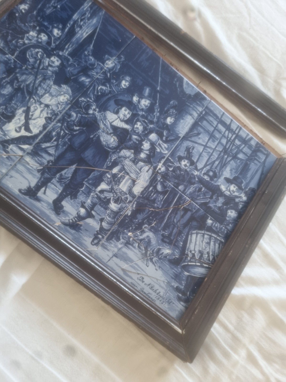 de nachtwacht *unieke puzzel staat* super vintage, Ophalen of Verzenden