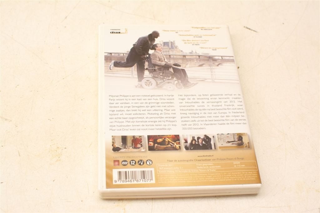 Intouchables dvd 38912, Ophalen of Verzenden, Gebruikt