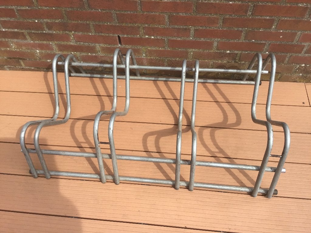 Fietsenrek voor 4 fietsen, Fietsen en Brommers, Ophalen, Gebruikt