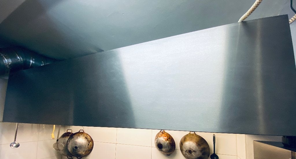 Horeca Keuken, Ophalen, Gebruikt, Wandschouwkap