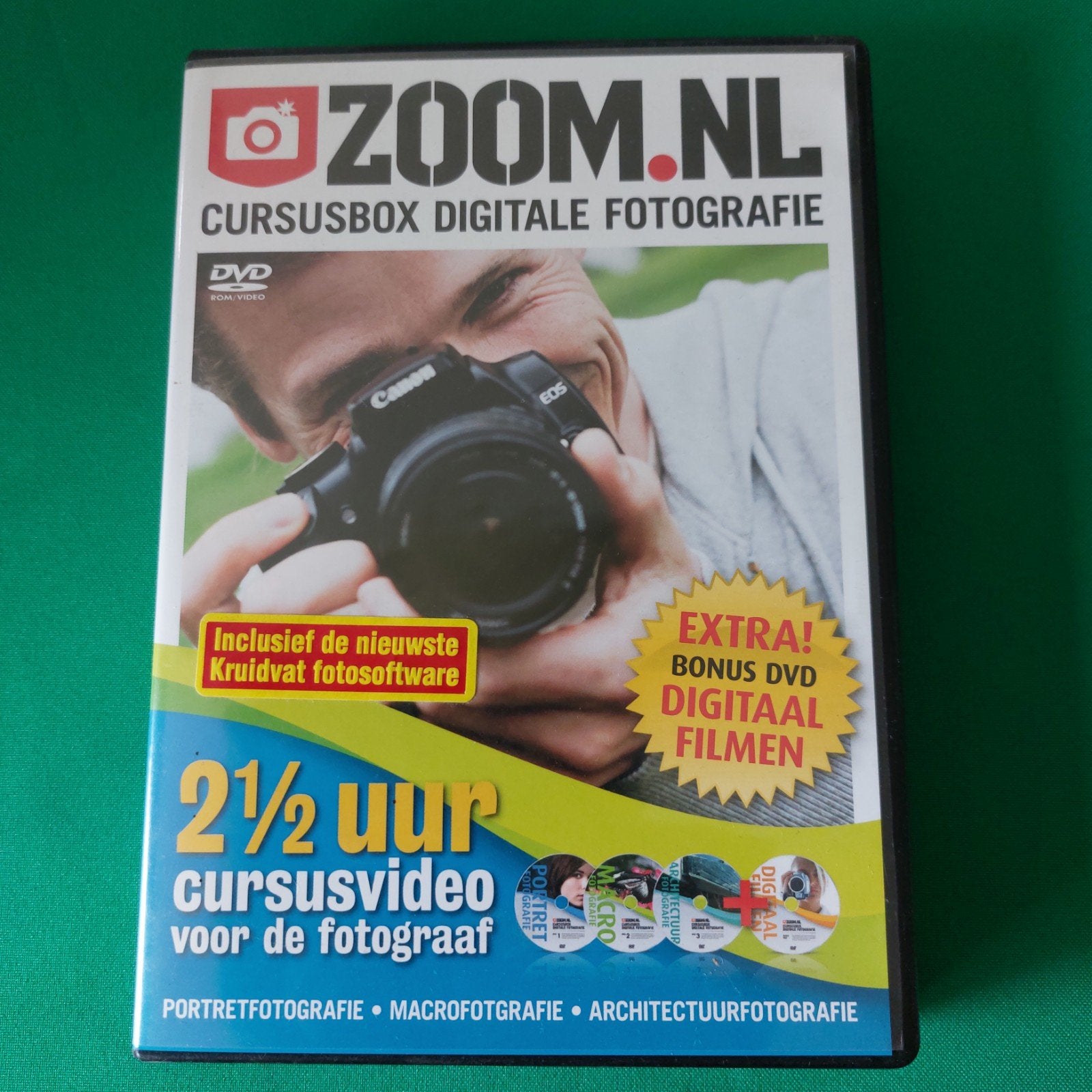 Zoom nl curusbox digitale fotografie, Ophalen, Zo goed als nieuw