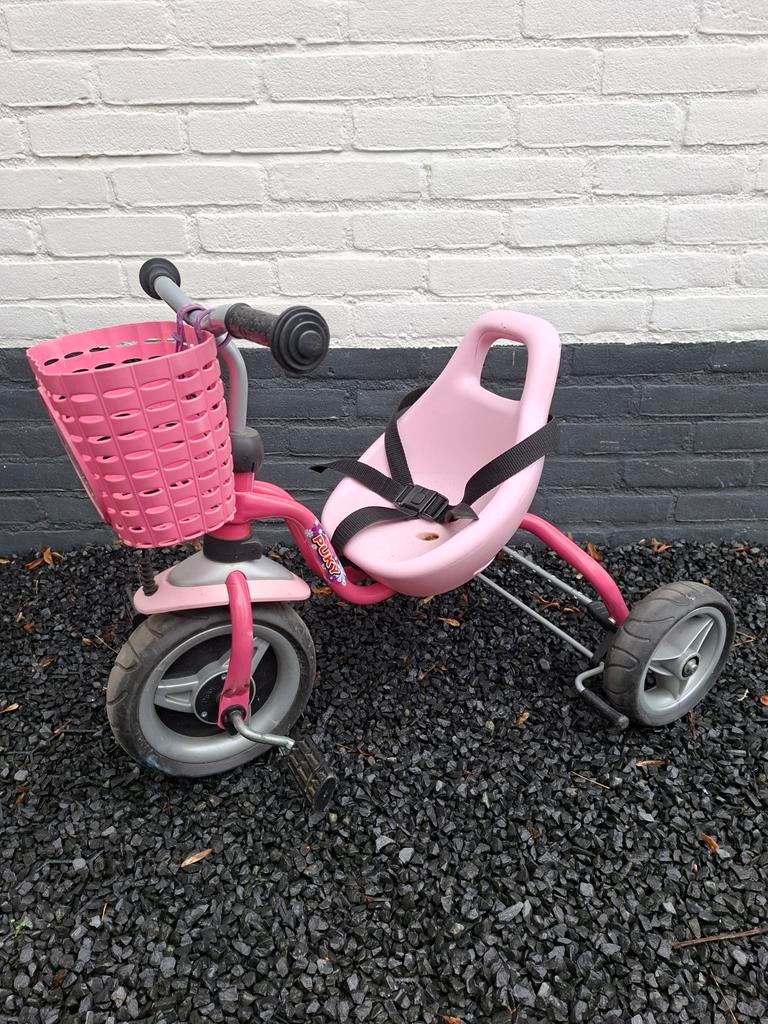 Roze puky driewieler, Fietsen en Brommers, Fietsen | Driewielers, Ophalen, Gebruikt