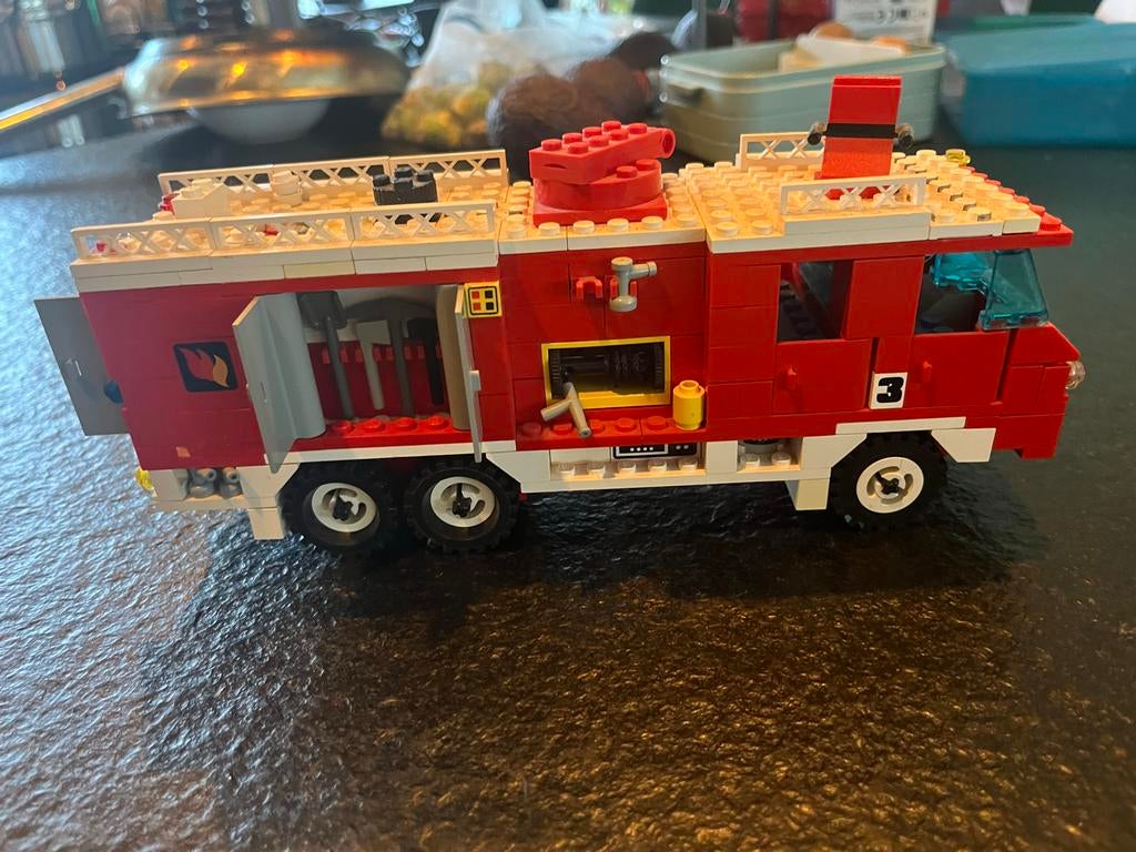 Lego City Brandweerwagen met accessoires, Kinderen en Baby's, Speelgoed | Duplo en Lego, City, Lego, Ophalen of Verzenden, Zo goed als nieuw