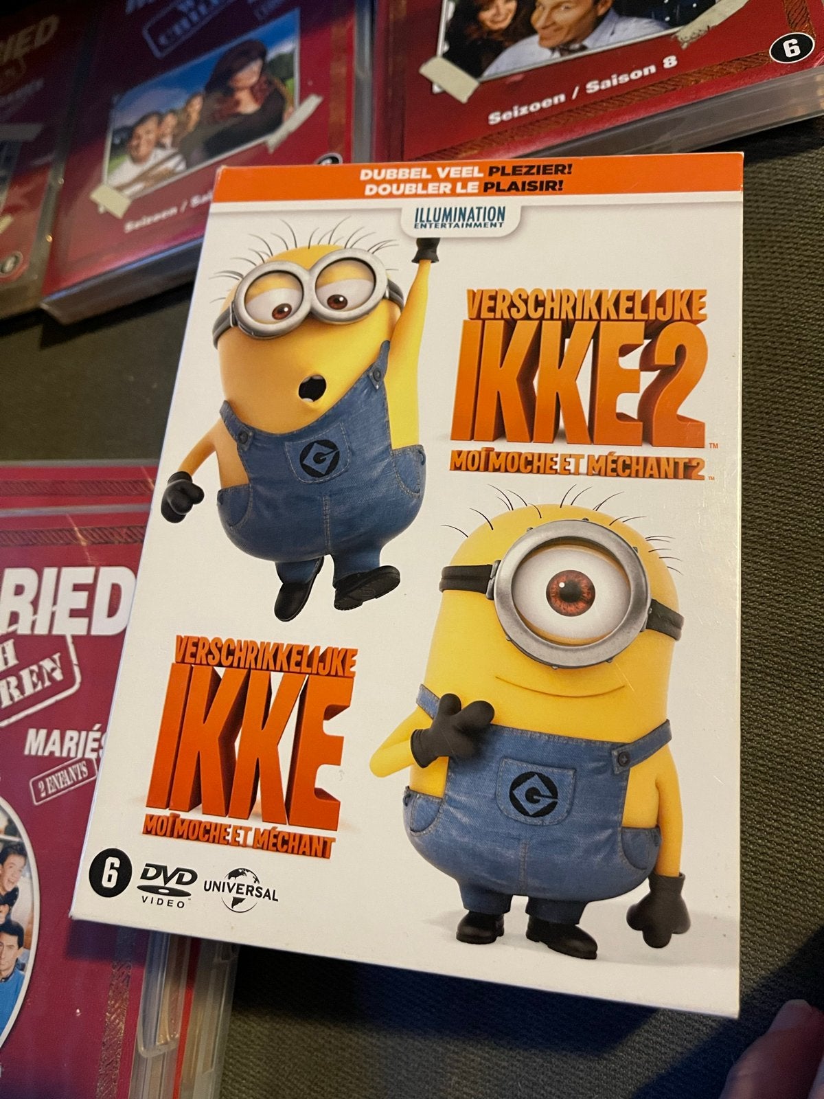 Verschrikkelijke Ikke 1 & 2 DVD - Dubbelplezier met Minions, Gebruikt, Boxset, Ophalen of Verzenden, Komedie