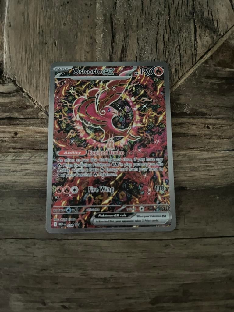 Orricorio ex promo!, Hobby en Vrije tijd, Verzamelkaartspellen | Pokémon, Ophalen of Verzenden, Zo goed als nieuw