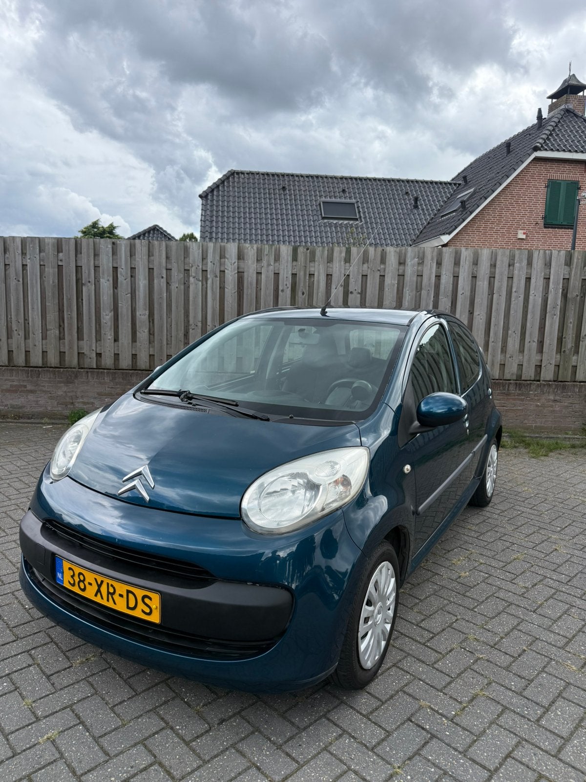 Citroën C1 1.0 5-DRS 2007 Blauw AIRCO | HALF LEER | NETJES!, Auto's, Voorwielaandrijving, C1, 68 pk, Origineel Nederlands