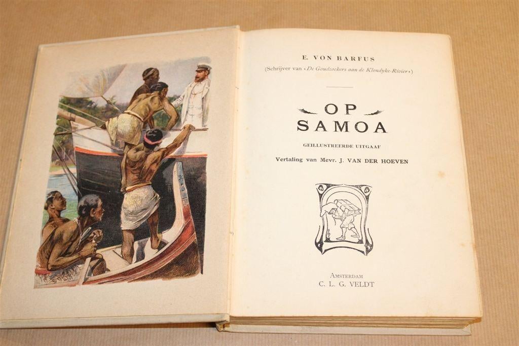 Op Samoa [1901] — Geïllustreerd Reisverhaal, Ophalen of Verzenden