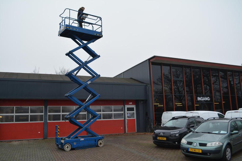 Hoogwerker elektrisch, Upright X 32, 9,75 meter hoog, Auto's, Gebruikt, Overige carrosserieën, Blauw, Overige brandstoffen