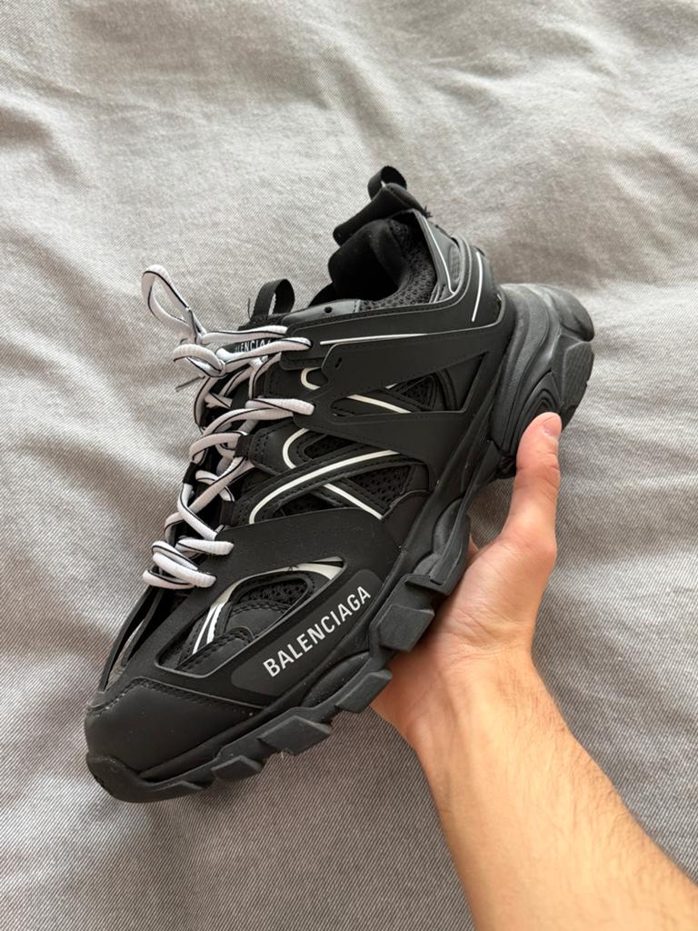 Balenciaga Track Sneakers Zwart, Kleding | Heren, Schoenen, Verzenden, Zo goed als nieuw, Zwart, Sneakers of Gympen