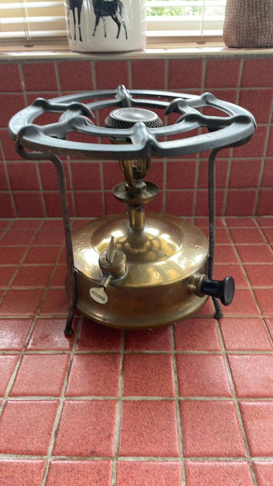 Vintage Optimus Spiritus Brander - Zweedse Kwaliteit, Antiek en Kunst, Ophalen of Verzenden