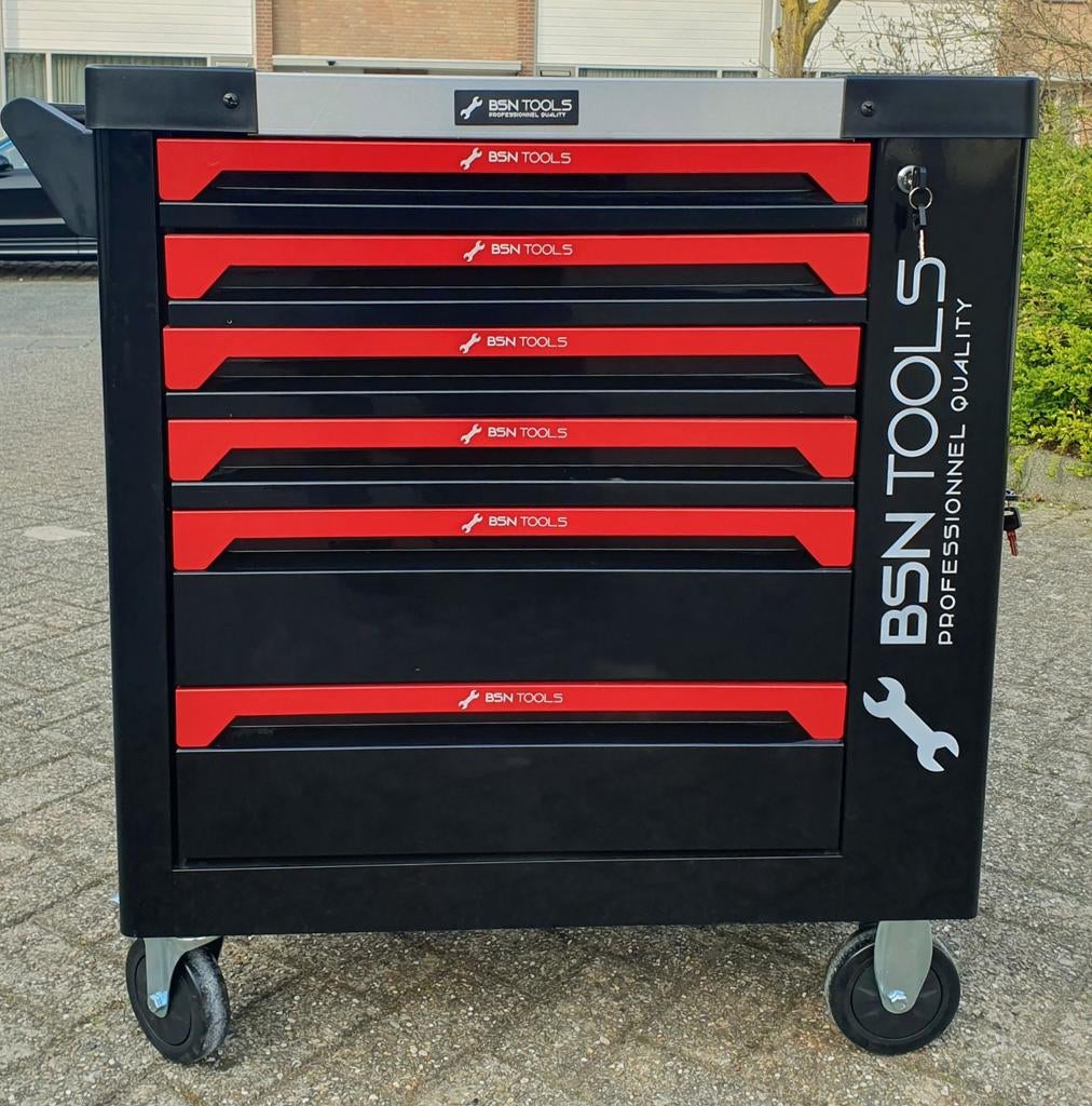 Gereedschapswagen goed gevuld (NIEUW IN DOOS), Gevuld, Ophalen of Verzenden, Gereedschapswagen, Gereedschapswagen