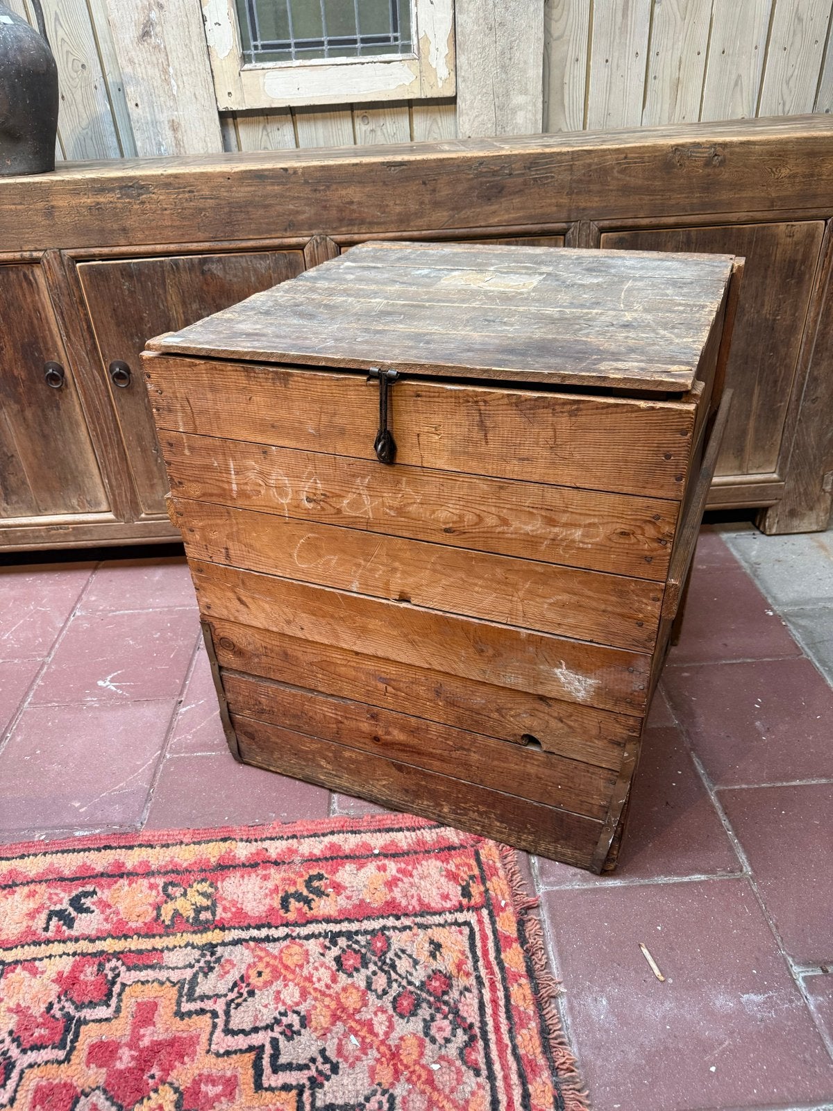 Oude houten eierenkist - Brocante in Soest, Ophalen