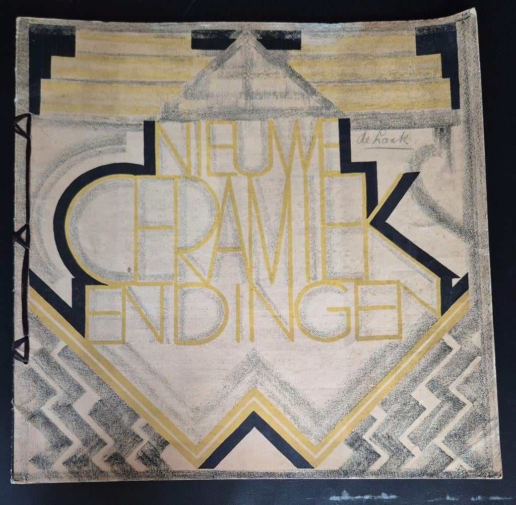 Wendingen - Nieuwe Ceramiek uit 1927 nr 12, 8ste serie, Ophalen of Verzenden, Gelezen