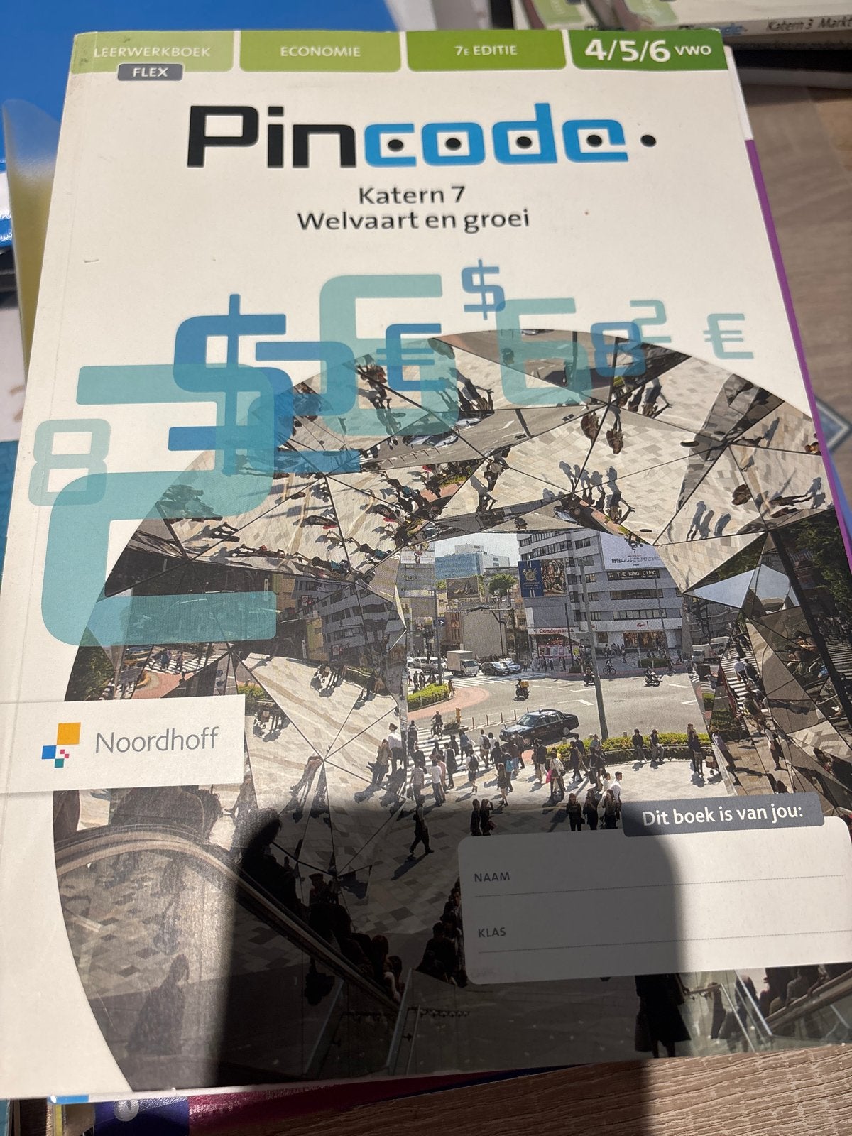 Pincode Katern 7 Welvaart en groei - Economie VWO, Ophalen of Verzenden, Gelezen, Economie en Marketing