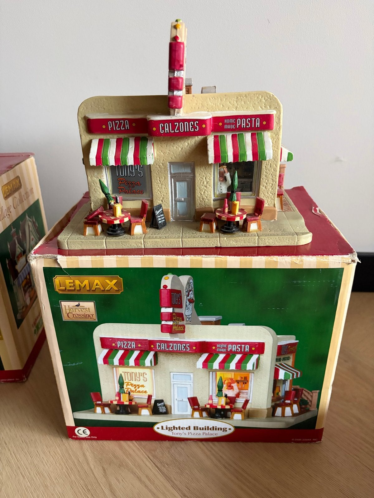 Lemax Tony's Pizza Palace Village Coll.  met originele doos, Ophalen of Verzenden
