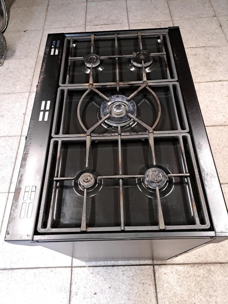 belling fornuis met oven en grill voor onderdelen, Ophalen, Gebruikt, 60 cm of meer, Gas