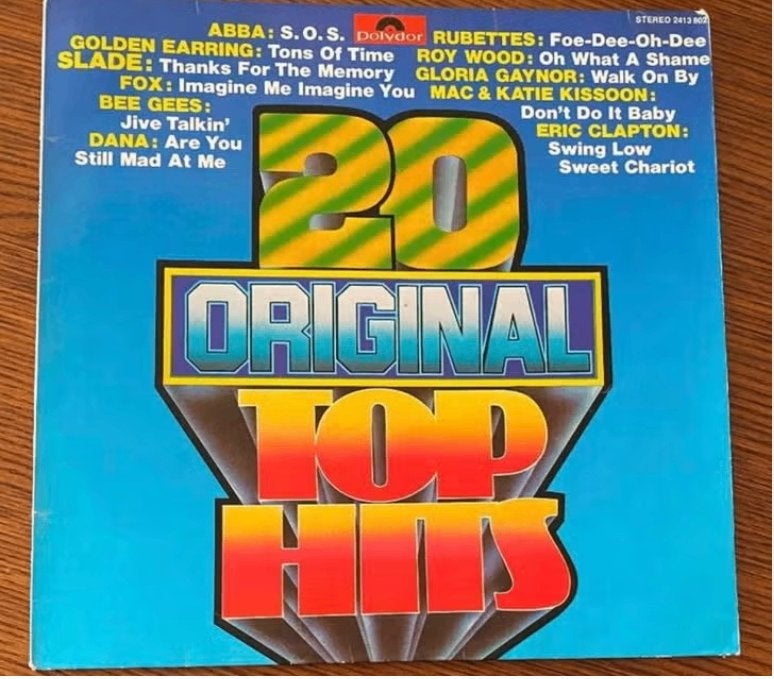 15. LP 20 Original Top Hits, LP, Ophalen of Verzenden, Zo goed als nieuw, Pop